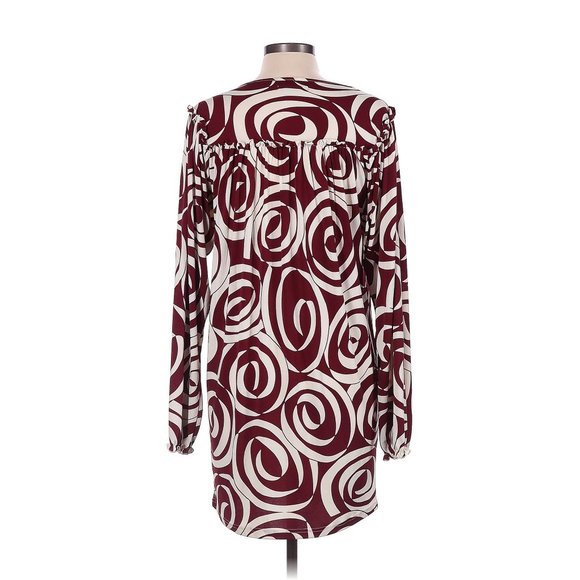 BCBG Red White Casual Boho Dress Large Women's - Picture 2 of 2